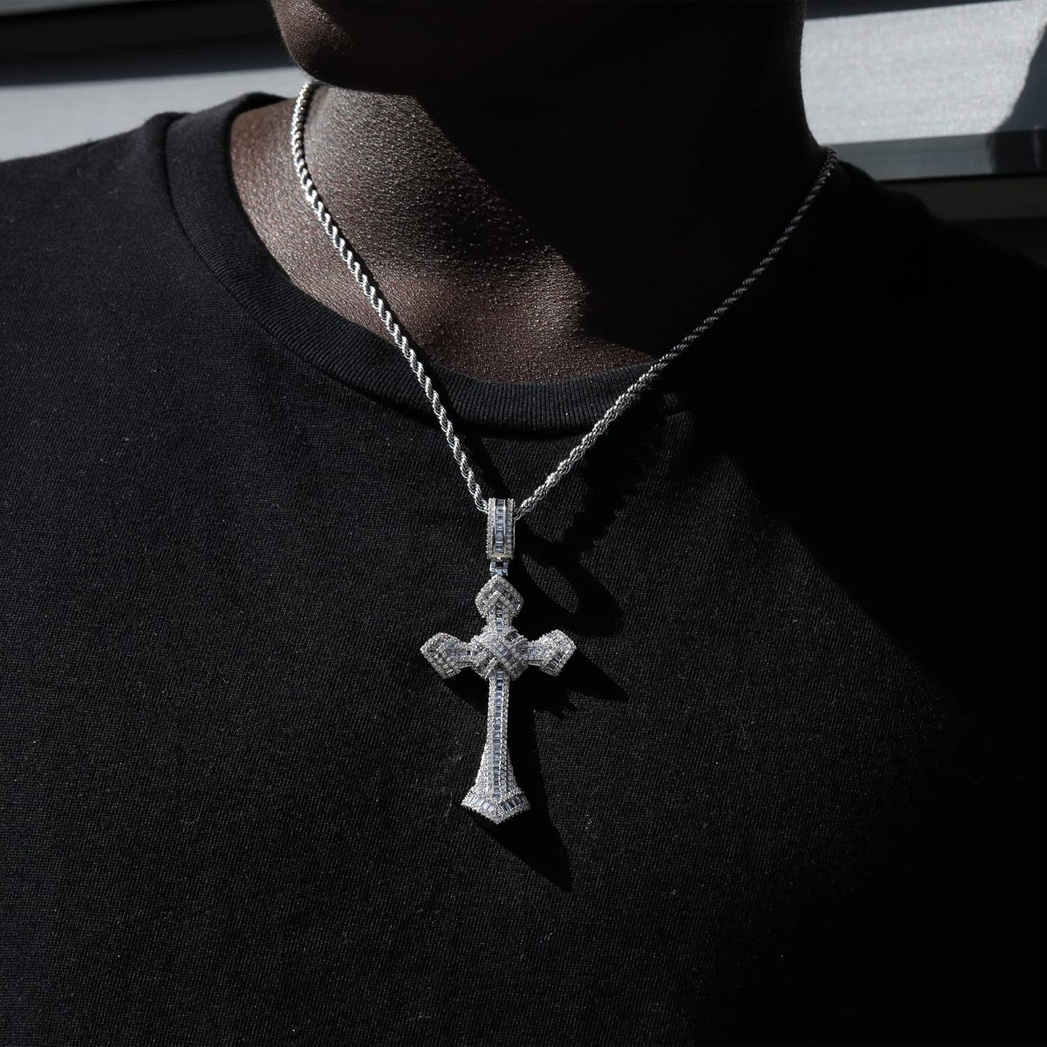 Diamond Cross Pendant