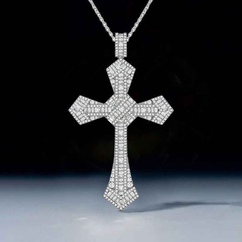 Diamond Cross Pendant