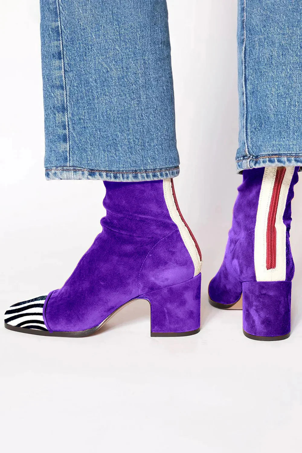 Yvonne – Elegant Comfort Heel Boots