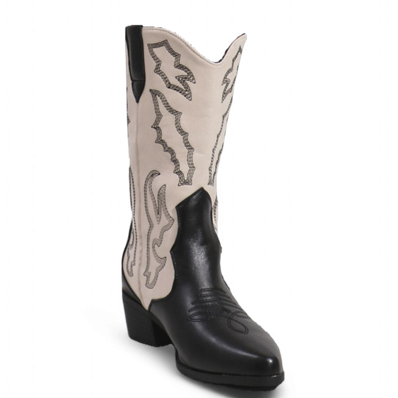 Jacky - Cowboy Comfort Heel Boots