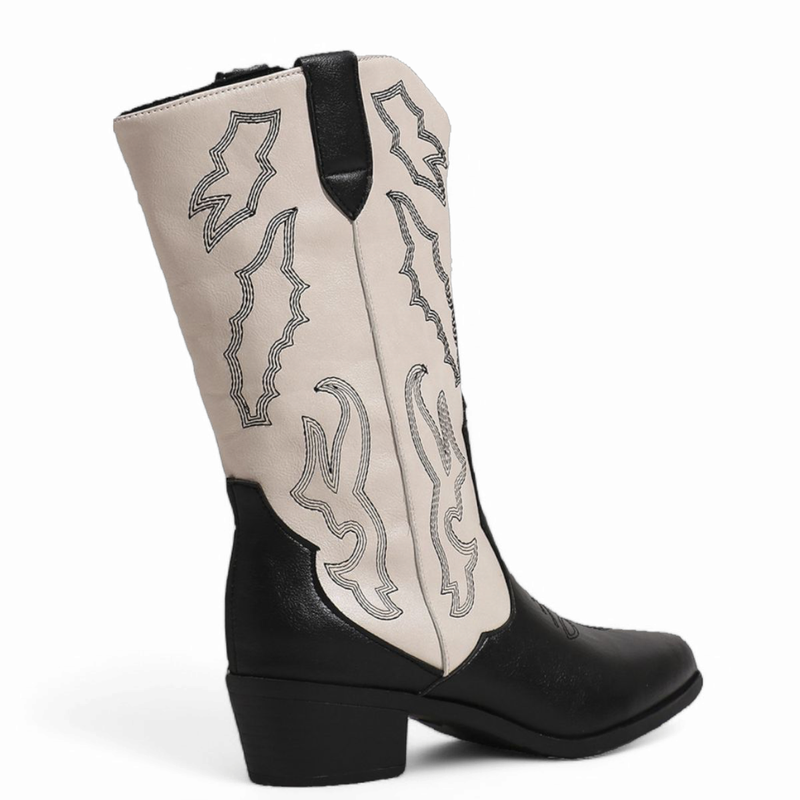 Jacky - Cowboy Comfort Heel Boots