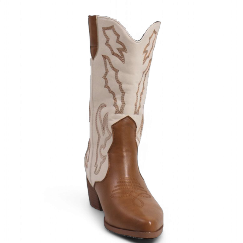 Jacky - Cowboy Comfort Heel Boots