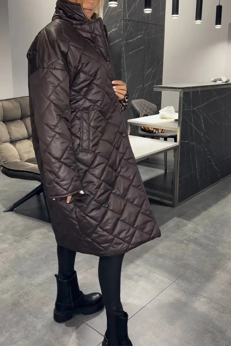 Kensington Luxe | Reversible Quilted Coat